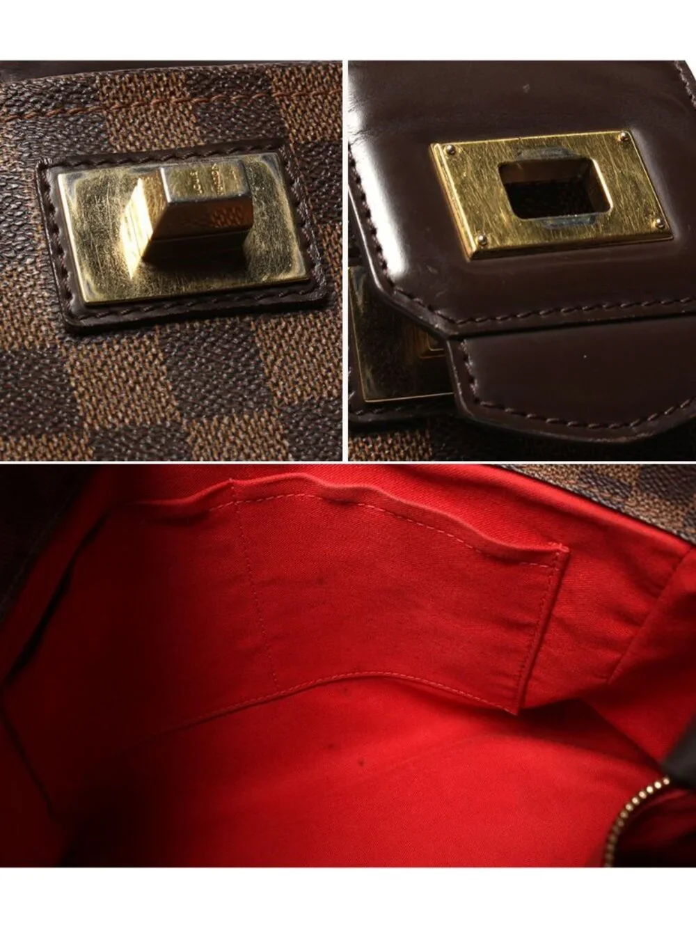 Louis Vuitton 2-Way Shoulder Bag Cabas Rosebery Damier